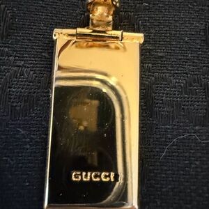 Vintage Gucci Black Leather wallet with signature GG’s